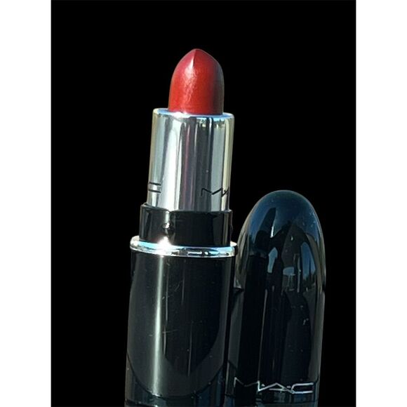 MAC HOLIDAY 2024 Lustreglass Mini Lipstick Cherish Me Cream Long-lasting - Picture 4 of 14